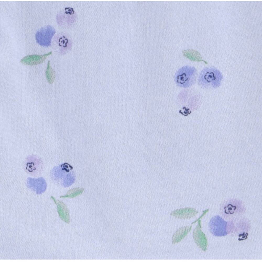 CARTERS | BABY GIRL | 12 MNTH | Tank + Ruffled short set | blueberry print - Picture 2 of 2